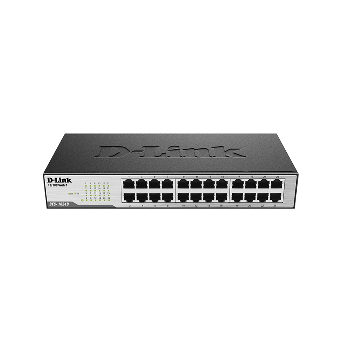 قیمت و خرید سوییچ شبکه 24 پورت دی لینک مدل DES-1024D | نت ران